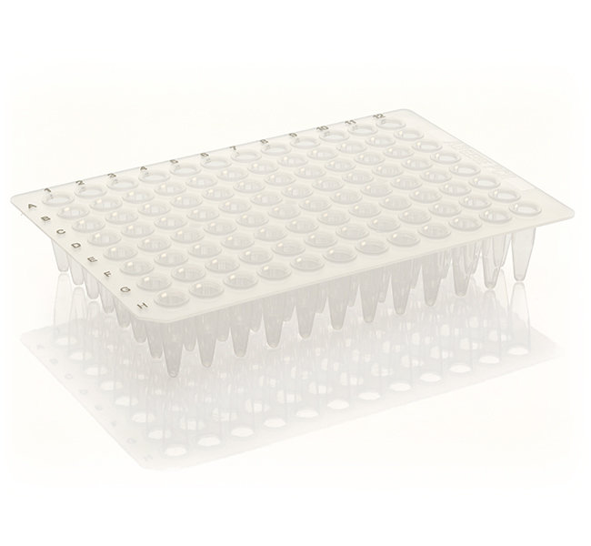96-well PCR plate, non-skirt, black-lettering