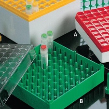 GREEN BOX FOR 81CRYOTUBES H=52