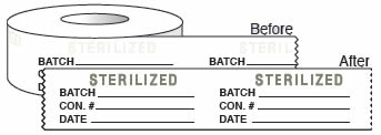 STEAM AUTOCLAVE PRINTED TAPE(C)3/4"