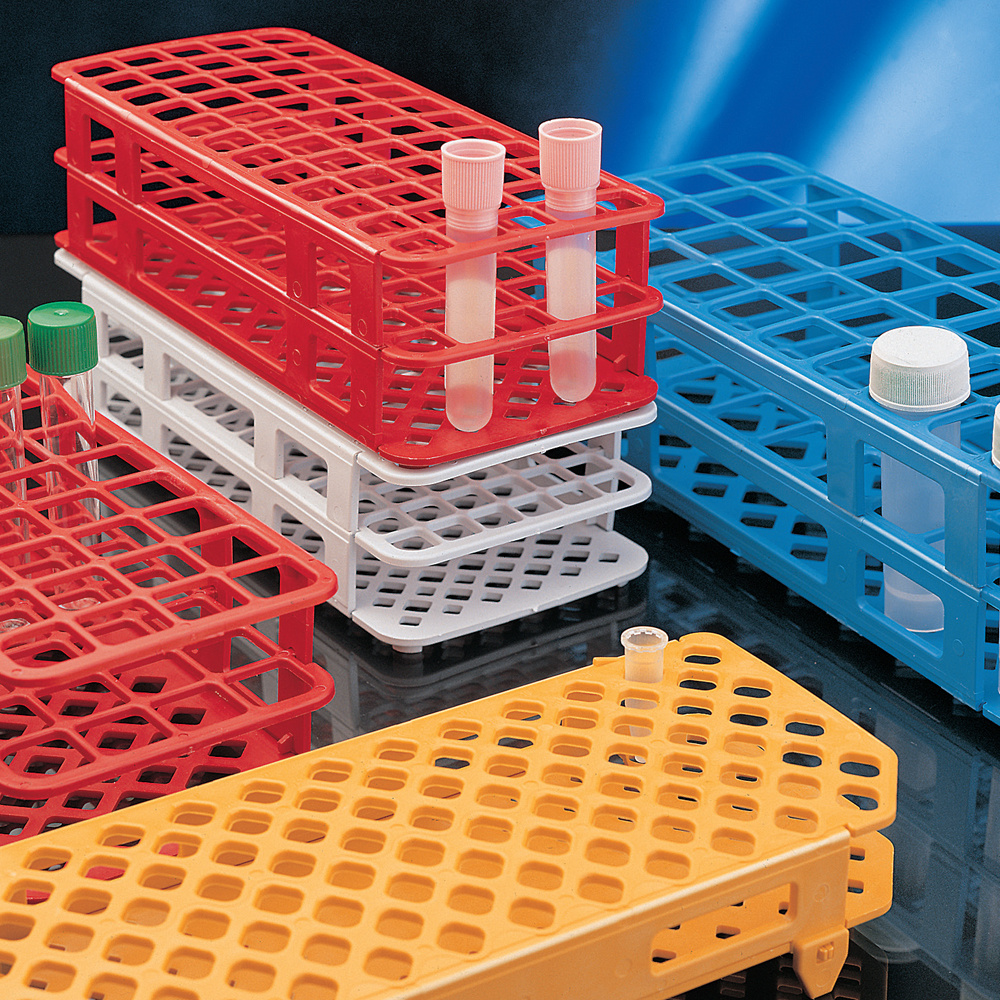 RACK 24 TUBES D=30MM WHITE