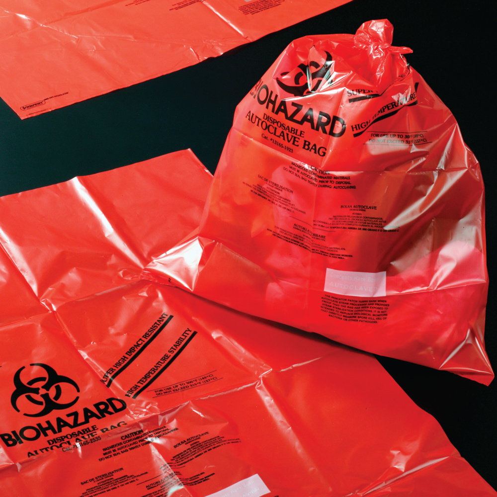 RED AUTOCLAVE BAG 78X96