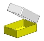 DeBox SHS 85 x 59 x 49.0 mm, červený